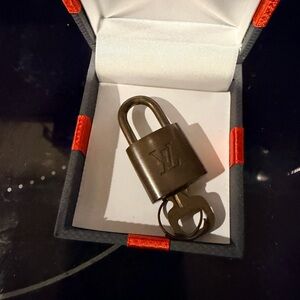 Louis Vuitton Dark Brown Padlock with Keys